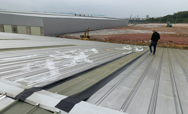 金坛厂房屋面防水维修案例